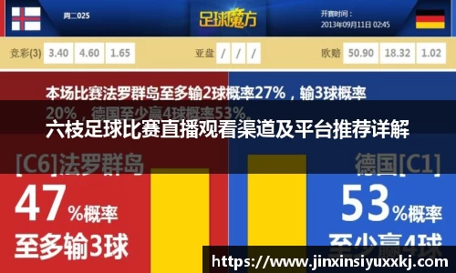 六枝足球比赛直播观看渠道及平台推荐详解